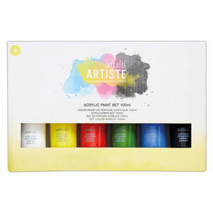 docrafts ARTISTE Acrylic Paint Set - 6pk docrafts ARTISTE Acrylic Paint Set - 6pk