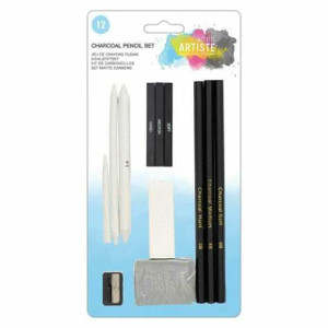 docrafts ARTISTE Charcoal Pencil Set docrafts ARTISTE Charcoal Pencil Set