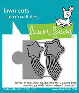 Lawn Fawn Reveal Wheel Shooting Star Add-On Custom Craft Dies
