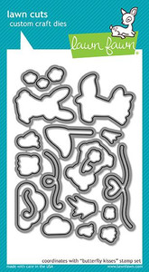 Lawn Fawn Butterfly Kisses - Lawn Cuts Custom Craft Dies