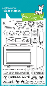 Lawn Fawn Sprinkled With Joy 4X6 Clear Stamp Set Lawn Fawn Sprinkled With Joy 4X6 Clear Stamp Set