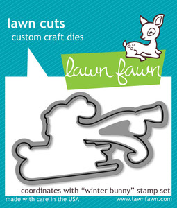Lawn Fawn Winter Bunny - Lawn Cuts Custom Craft Dies Lawn Fawn Winter Bunny - Lawn Cuts Custom Craft Dies