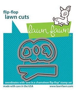 Lawn Fawn One In A Chameleon Flip-Flop - Lawn Cuts Custom Craft Dies