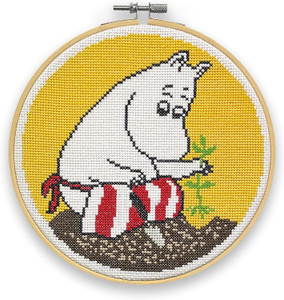 Crafty Kit Company Moominmamma Planting Cross-Stitch Kit Crafty Kit Company Moominmamma Planting Cross-Stitch Kit