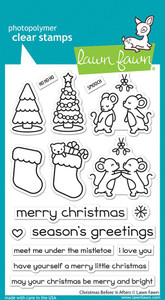Lawn Fawn Christmas Before 'N Afters - 4X6 Clear Stamp Set Lawn Fawn Christmas Before 'N Afters - 4X6 Clear Stamp Set