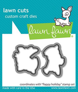Lawn Fawn Flappy Holiday Lawn Cuts - Dies
