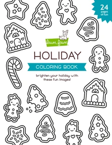 Lawn Fawn Holiday Coloring Book Lawn Fawndamentals