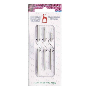 Pony Aluminium Wool Needles