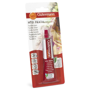Gutermann HT2 Creative Textile Glue 30ml / 30g - Solvent Free Gutermann HT2 Creative Textile Glue 30ml / 30g - Solvent Free
