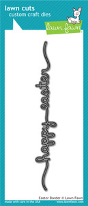 Lawn Fawn Easter Border Custom Craft Dies