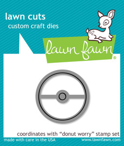 Lawn Fawn Donut Worry - Lawn Cuts Custom Craft Dies