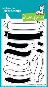 Lawn Fawn Bannertastic 4X6 Clear Stamp Set Lawn Fawn Bannertastic 4X6 Clear Stamp Set