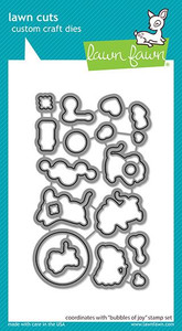 Lawn Fawn Bubbles Of Joy  - Lawn Cuts Custom Craft Dies