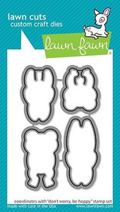 Lawn Fawn Dont Worry, Be Hoppy - Lawn Cuts Custom Craft Dies Lawn Fawn Dont Worry, Be Hoppy - Lawn Cuts Custom Craft Dies