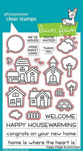Lawn Fawn Happy Village - Lawn Cuts Custom Craft Dies Lawn Fawn Happy Village - Lawn Cuts Custom Craft Dies