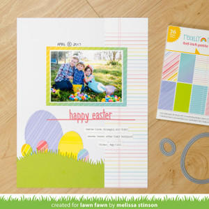 Lawn Fawn Happy Easter Line Border Custom Craft Dies Lawn Fawn Happy Easter Line Border Custom Craft Dies