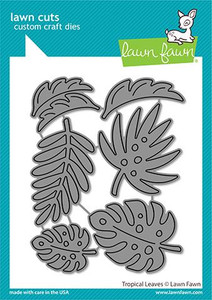 Lawn Fawn Tropical Leaves Custom Craft Dies Lawn Fawn Tropical Leaves Custom Craft Dies