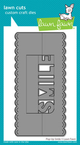 Lawn Fawn Pop-Up Smile Custom Craft Dies