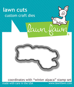 Lawn Fawn Winter Alpaca - Lawn Cuts Custom Craft Dies Lawn Fawn Winter Alpaca - Lawn Cuts Custom Craft Dies