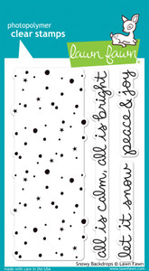 Lawn Fawn Snowy Backdrops 4X6 Clear Stamp Set Lawn Fawn Snowy Backdrops 4X6 Clear Stamp Set