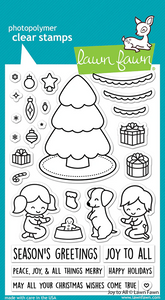 Lawn Fawn Joy To All 4X6 Clear Stamp Set Lawn Fawn Joy To All 4X6 Clear Stamp Set