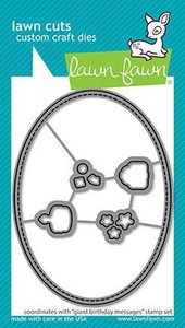 Lawn Fawn Giant Birthday Messages - Lawn Cuts Custom Craft Dies Lawn Fawn Giant Birthday Messages - Lawn Cuts Custom Craft Dies
