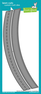 Lawn Fawn Slimline Simple Road Border Custom Craft Dies