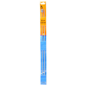 Pony Classic Knobbed Knitting Pins Needles 2.5mm x 30cm Pony Classic Knobbed Knitting Pins Needles 2.5mm x 30cm