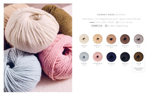 Mode at Rowan Chunky Wool, available in different colours Mode at Rowan Chunky Wool, available in different colours