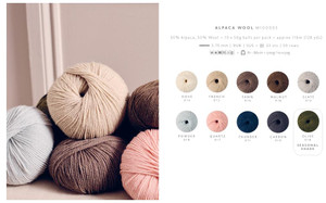 Mode at Rowan Alpaca Wool, available in different colours Mode at Rowan Alpaca Wool, available in different colours
