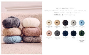 Mode at Rowan Alpaca Cotton Wool, available in different colours Mode at Rowan Alpaca Cotton Wool, available in different colours