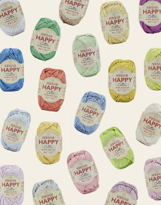 Sirdar Happy Cotton DK 100% Wool 20g ball, available in different colours Sirdar Happy Cotton DK 100% Wool 20g ball, available in different colours