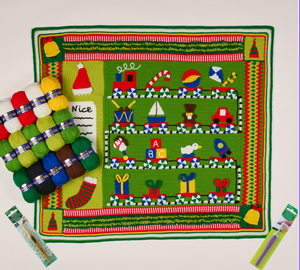 Sirdar Santa's Workshop Christmas CAL 2025 in a bundle with Clover crochet hooks Sirdar Santa's Workshop Christmas CAL 2025 in a bundle with Clover crochet hooks