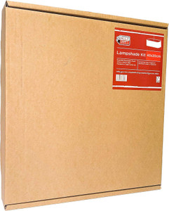 Needcraft 40cm Rounded Rectanglel Lampshade Making Kit, returned item