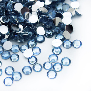 Flat back Rhinestones - Light blue