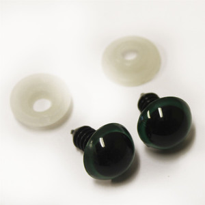 Teddy Bear Eyes Green Pack of 10 Teddy Bear Eyes Green Pack of 10