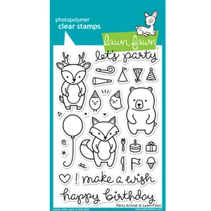Lawn Fawn Party Animal Stamps