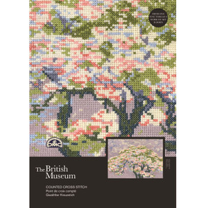 DMC British Museum A Tree in Blossom Counted Cross Stitch Kit DMC British Museum A Tree in Blossom Counted Cross Stitch Kit