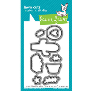 Lawn Fawn Stuck On You Die Set Lawn Fawn Stuck On You Die Set