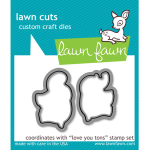 Lawn Fawn Love You Tons Die Lawn Fawn Love You Tons Die