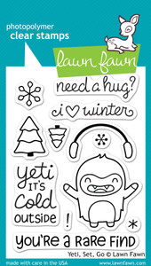 Lawn Fawn Yeti Set Go Stamps Lawn Fawn Yeti Set Go Stamps