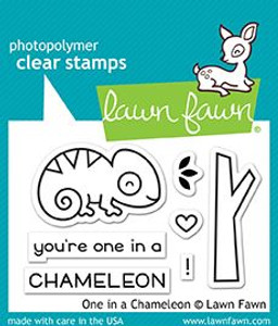 Lawn Fawn One in a Chameleon Stamps Lawn Fawn One in a Chameleon Stamps