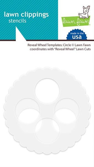 Lawn Fawn Reveal Wheel Templates: Circle Lawn Clippings