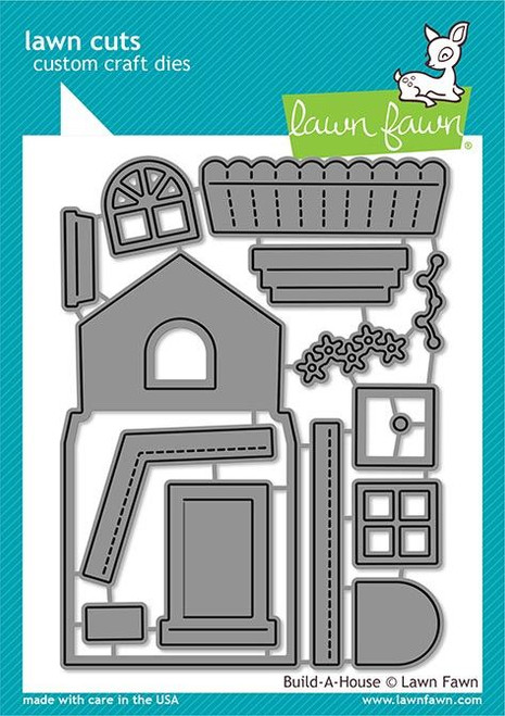 Lawn Fawn Build-A-House Custom Craft Dies