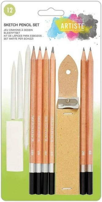 docrafts ARTISTE Sketch Pencil Set