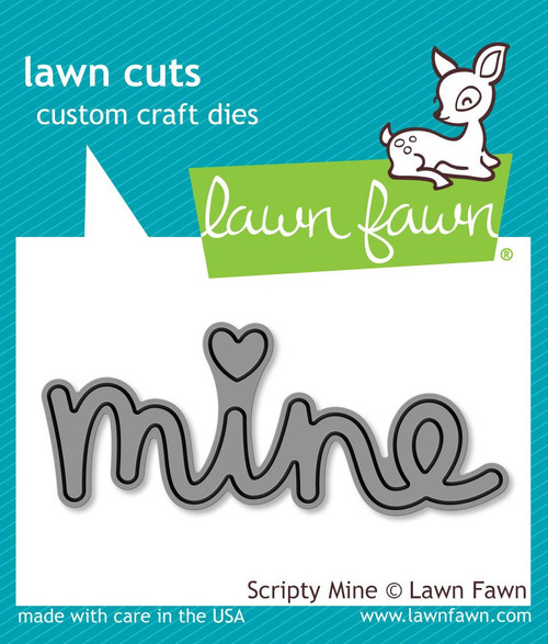 Lawn Fawn Scripty Mine Custom Craft Dies