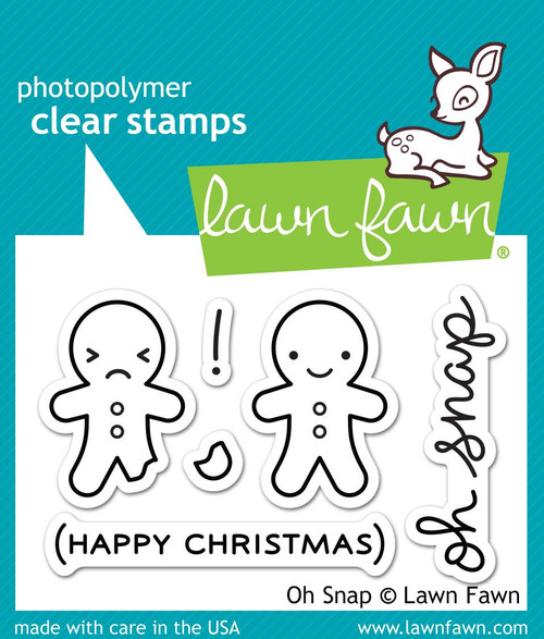 Lawn Fawn Oh Snap 2X3 Clear Stamp Set