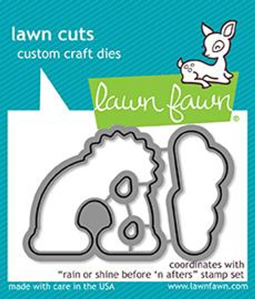 Lawn Fawn Rain Or Shine Before 'N Afters - Lawn Cuts Custom Craft Dies