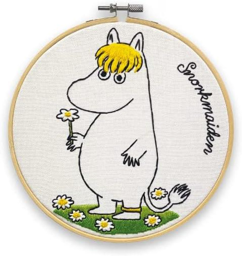 Crafty Kit Company Snorkmaiden Daisy Picking Embroidery Kit