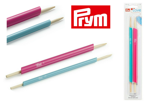 Prym Love Turning Set 2-Piece Loop Creation Tool - Medium 19-25mm and Large 25mm